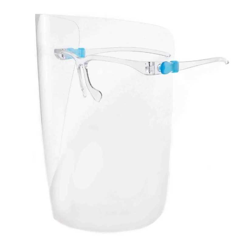 Careta facial soporte con lentes anti empañante cómoda y ligera  la mayor protección 