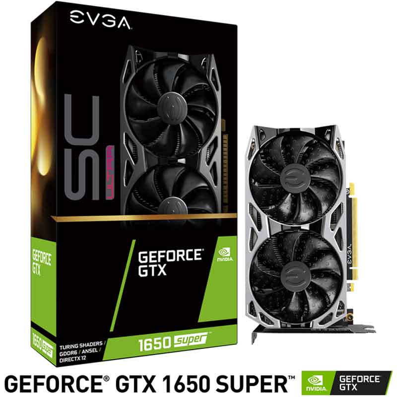 Tarjeta de Video EVGA GeForce GTX 1650 Super SC 4GB GDDR6
