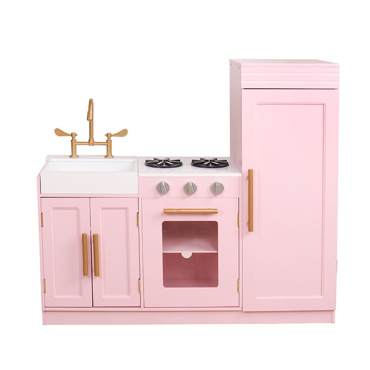 Cocinita de juguete para niños color rosa Modelo Victoria.