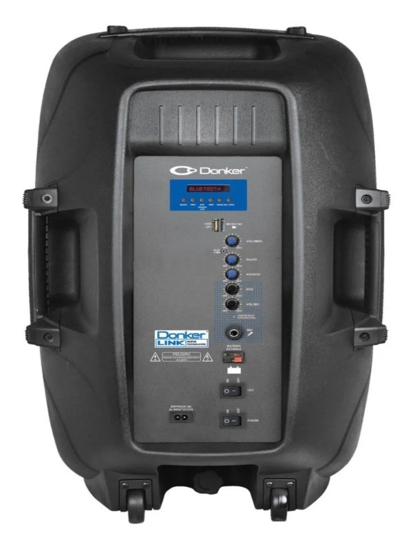 Bafle Kaiser/Donker/Mitzu Bluetooth Recargable Micrófono Luces MSA-5815 ALB