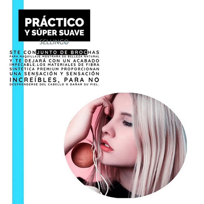 Estuche De Brochas Para Maquillaje. - CP 022 - For Promotional - KW  Publicidad Corporativa