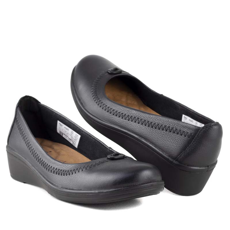 ZAPATOS BONITOS DAMA FLEXI FLATS 45605 NEGRO ORIGINALES