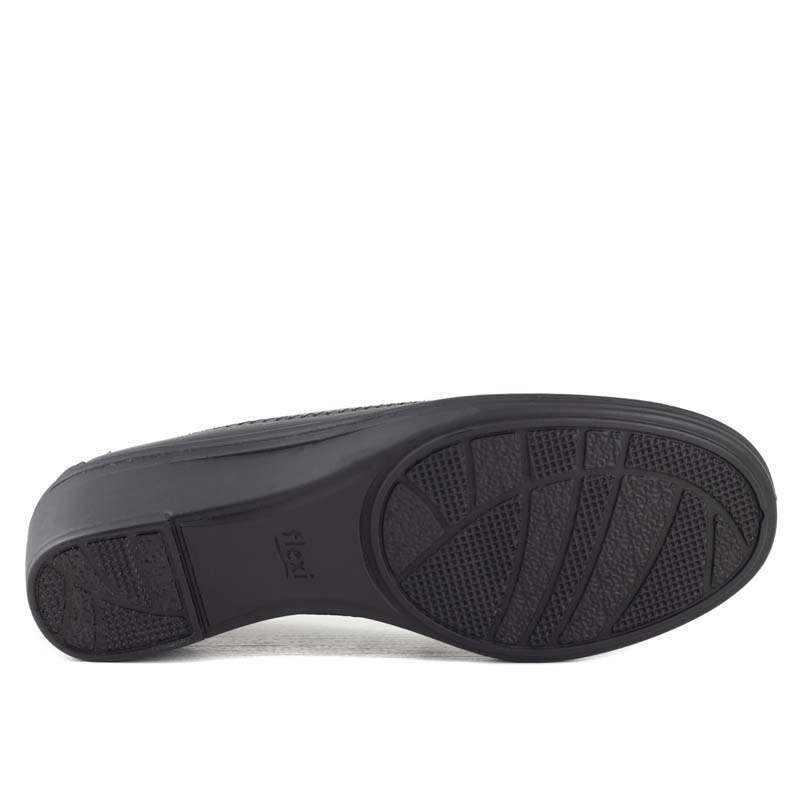 ZAPATOS BONITOS DAMA FLEXI FLATS 45605 NEGRO ORIGINALES