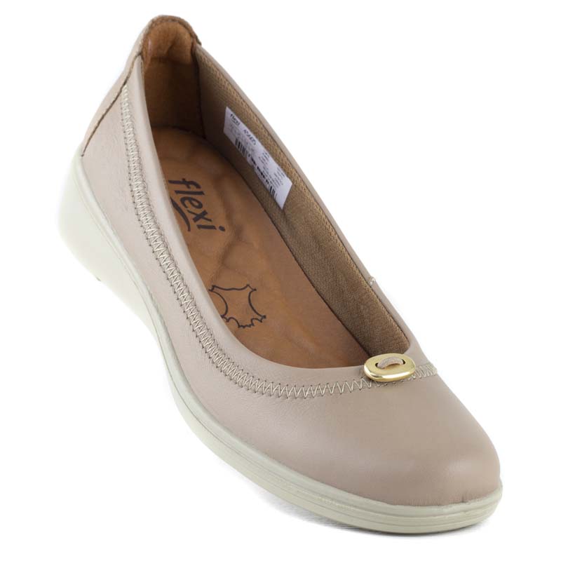 ZAPATOS BONITOS DAMA FLEXI FLATS 45605 NEGRO ORIGINALES