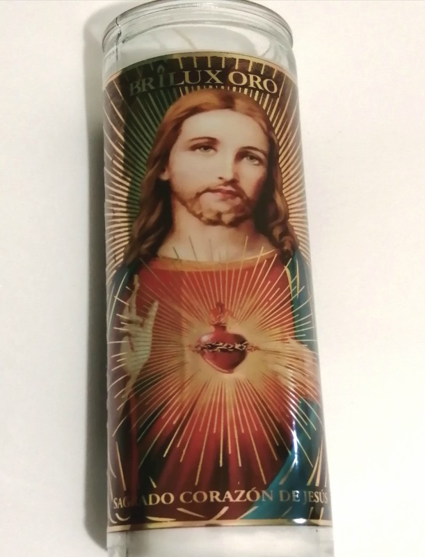 Veladora sagrado corazón de Jesús