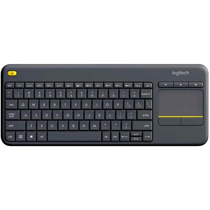 Teclado Logitech K400 Plus, WIFI, Touchpad, Win/Android 920-007123