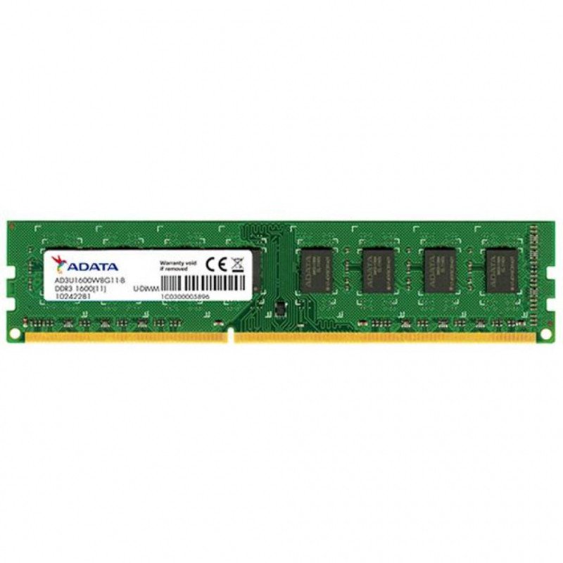 MEMORIA DDR4 ADATA 8GB 2400 MHz UDIMM (AD4U240038G17-S)