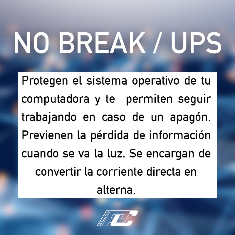 No Break / Sistema de alimentación ininterrumpida UPS / 600 va / 360w /  120v Power - All