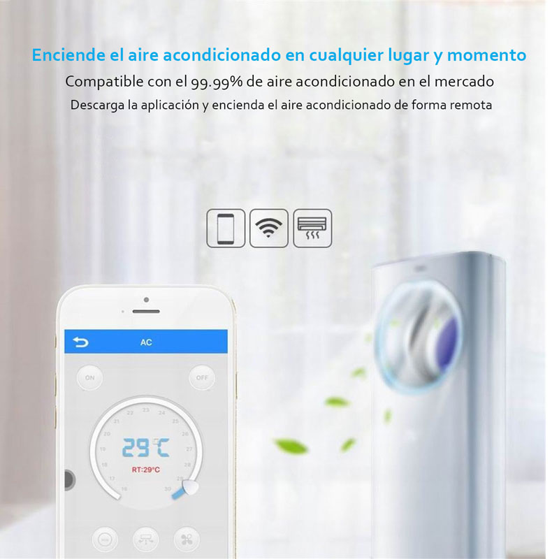 Control Remoto Repetidor IR Inteligente para el hogar, IR Blaster WiFi