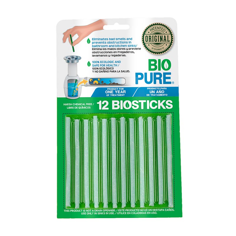 Biostick 12 Pack + Trampas de Pegamento Para Cucarachas 10 Pack - BIOPURE 