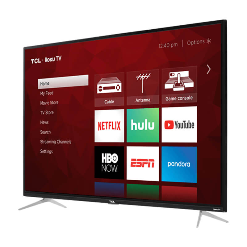 Smart Tv Tcl 43 Pulgadas 4k Uhd Hdr Roku Tv Hdmi Usb Wifi REACONDICIONADA 