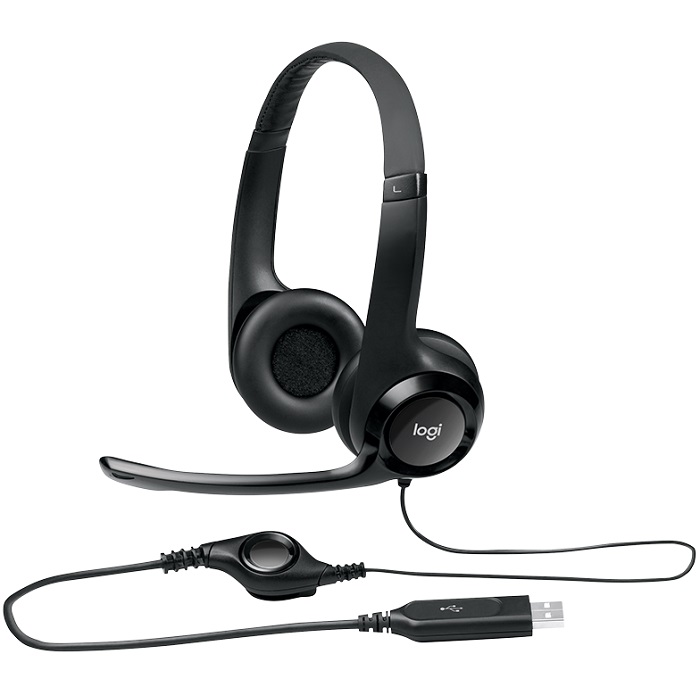 Diadema Logitech H390 USB Headset 981-000060.