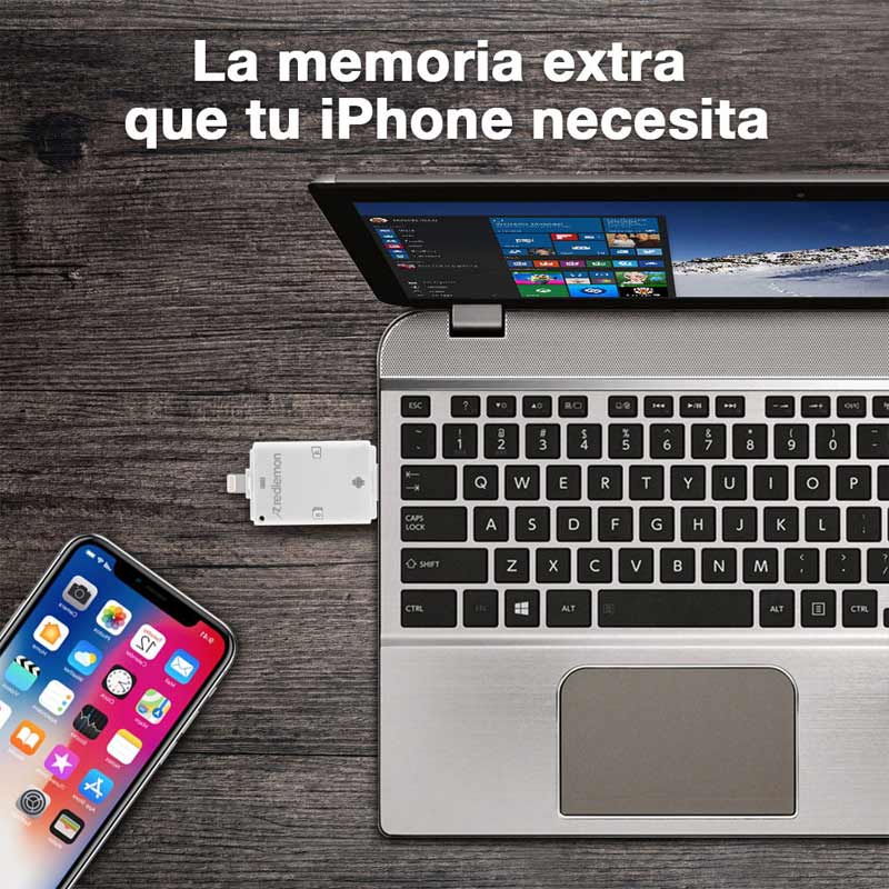 Memoria Externa Iflash para Smartphone Y Tablet Redlemon