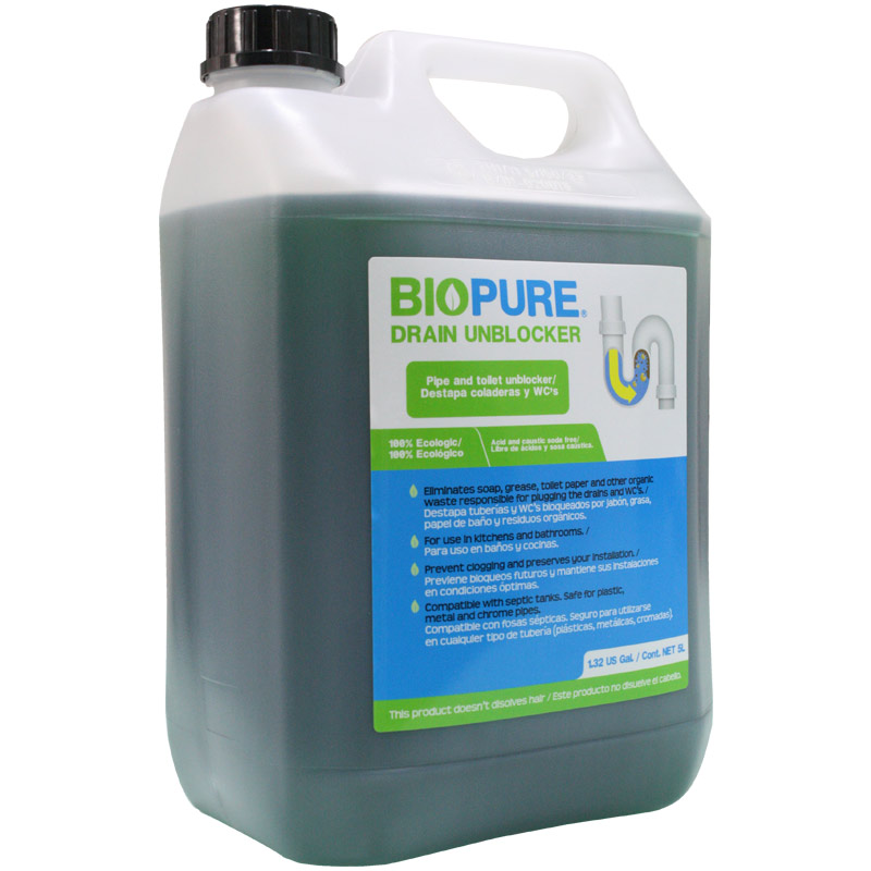 Biopure - Drain Unblocker - Destapacaños - 5L