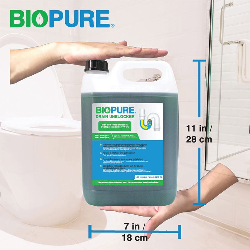 Biopure - Drain Unblocker - Destapacaños - 5L