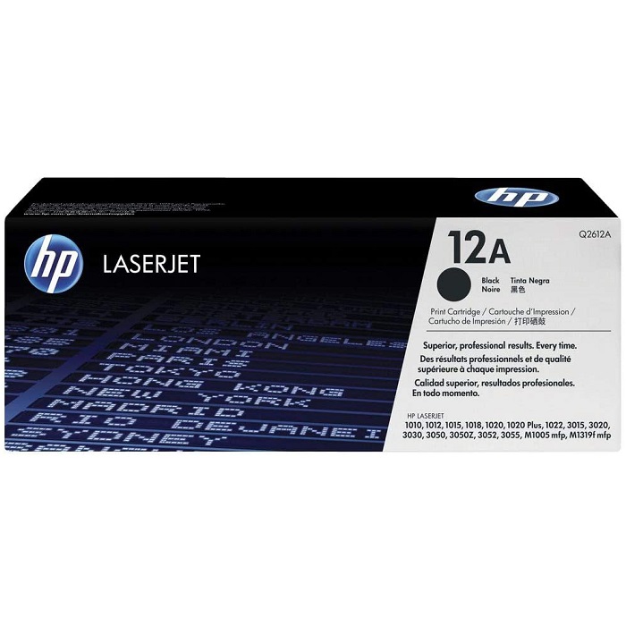 Toner HP 12A Negro Q2612A