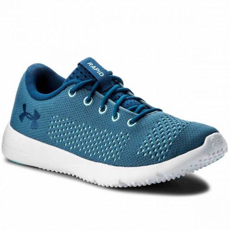 Tenis Under Armour Rapid BLK - Azul
