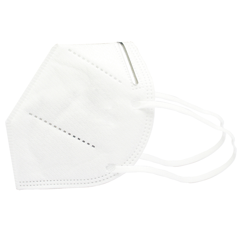 Cubre bocas de 5 capas KN95 - Mascarilla de máxima protección para partículas PM 2.5 - Resorte ergonómico que no lastima - 10 pzas.