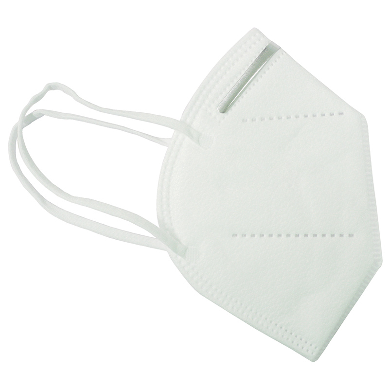 Cubre bocas de 5 capas KN95 - Mascarilla de máxima protección para partículas PM 2.5 - Resorte ergonómico que no lastima - 10 pzas.