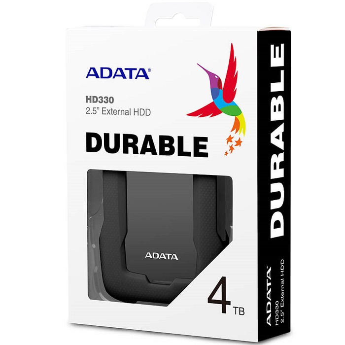 Disco Duro Externo Adata HD330 4TB USB 3.0 Negro AHD330-4TU31-CBK