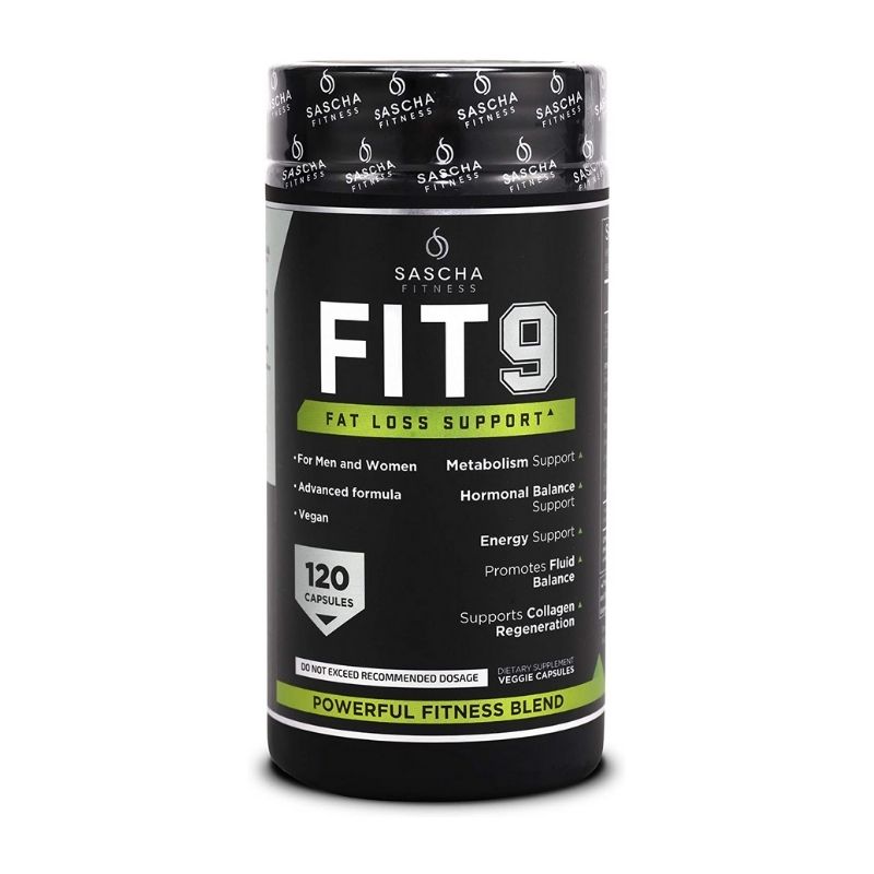 Suplemento Fit 9 Fat Loss Support 120 ct Sascha Fitness