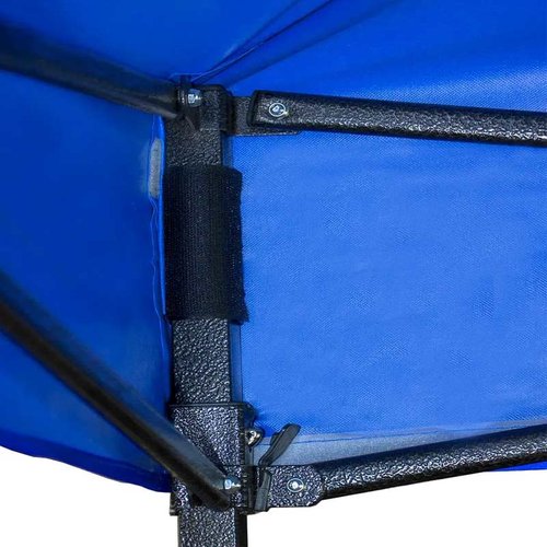 Carpa 3x3 Toldo Plegable Reforzado Impermeable Azul Jardin Exterior