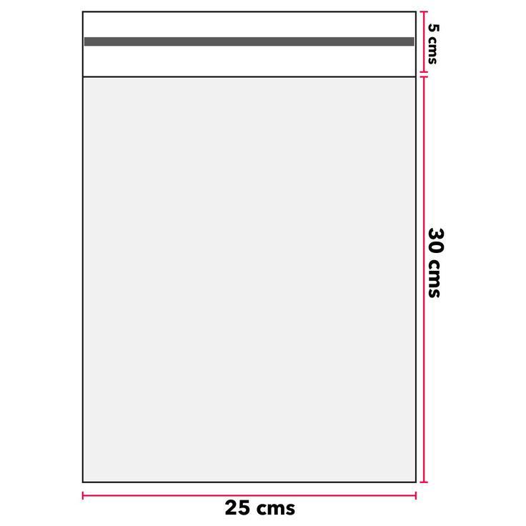 100 Bolsas Sobre Mensajería Paquetería Con Adhesivo De 25x35