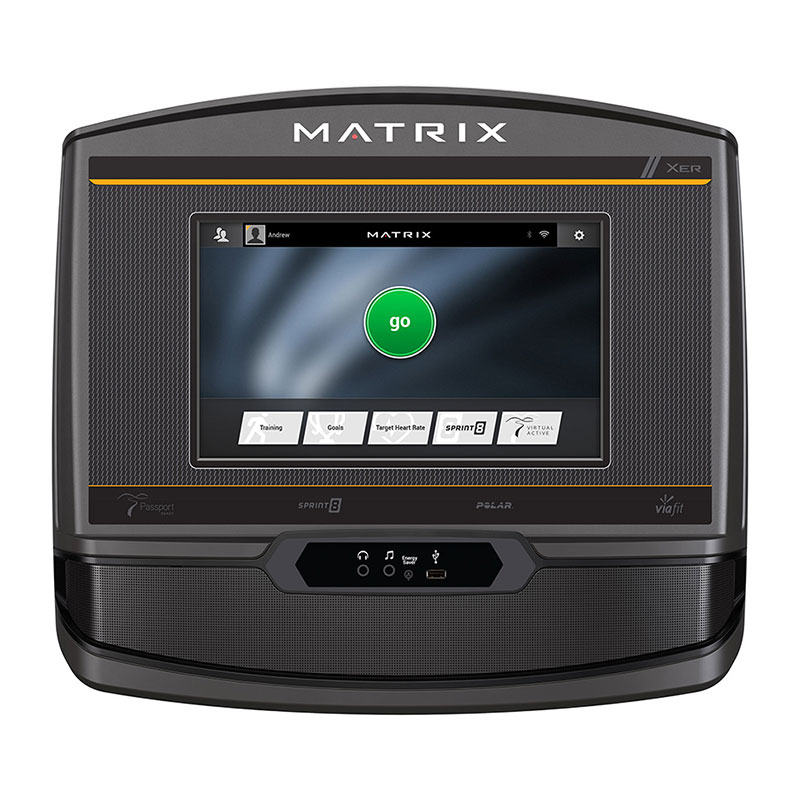 Elíptica Matrix E30 Xer Con Consola Hd Residencial, Elíptica para el Hogar 