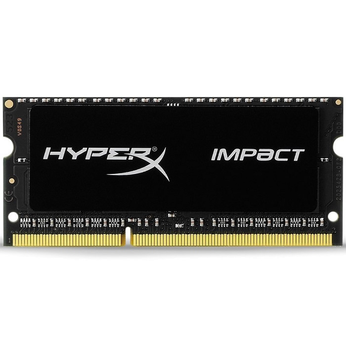 Memoria Ram DDR3 Sodimm Kingston HyperX Impact 1600MHz 8GB PC3L-12800 1.35v (HX316LS9IB/8)