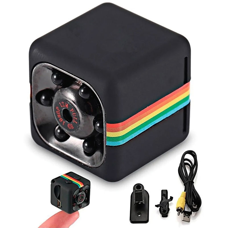 Micro cámara SQ11 Full HD 1080 con visión nocturna y sensor de movimiento