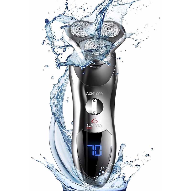Rasuradora de Barba GA.MA Rotativa Gsh 1000 Waterproof