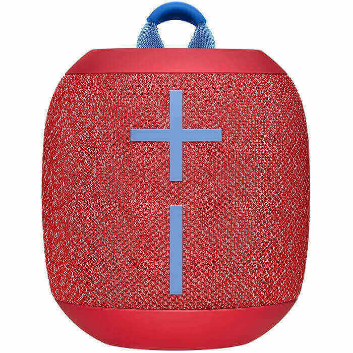 Bocina Logitech Ultimate Ears WONDERBOOM 2 RADICAL RED Rojo Bluetooth Recargable Contra Agua 984-001556