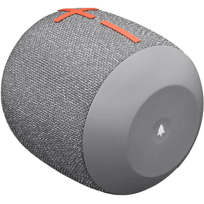 Bocina Logitech Ultimate Ears WONDERBOOM 2 CRUSHED ICE GREY Gris Bluetooth Recargable Contra Agua 984-001555