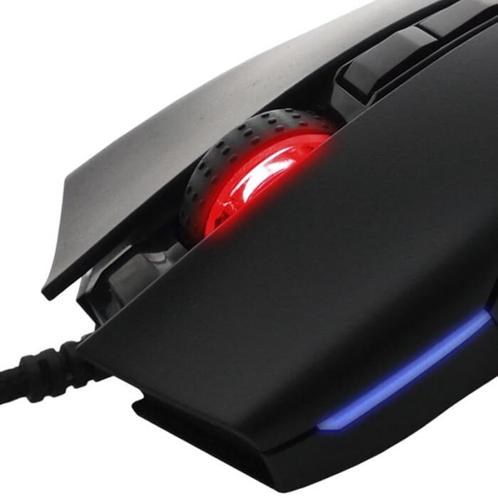 Mouse YeYian Claymore Serie 2000 RGB Alambrico USB 12000DPI YMT-V70