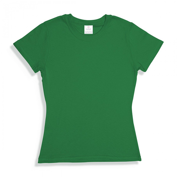 JHK – Playera para mujer REGULAR LADY COMFORT V-NECK – Impresiones inhaus