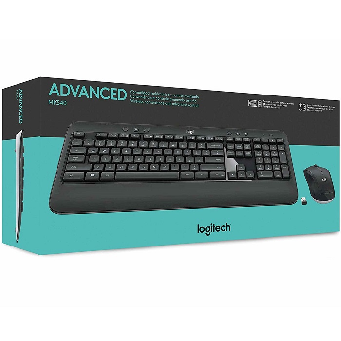 Kit Teclado Y Mouse Logitech MK540 Advanced Inalambrico USB 920-008673