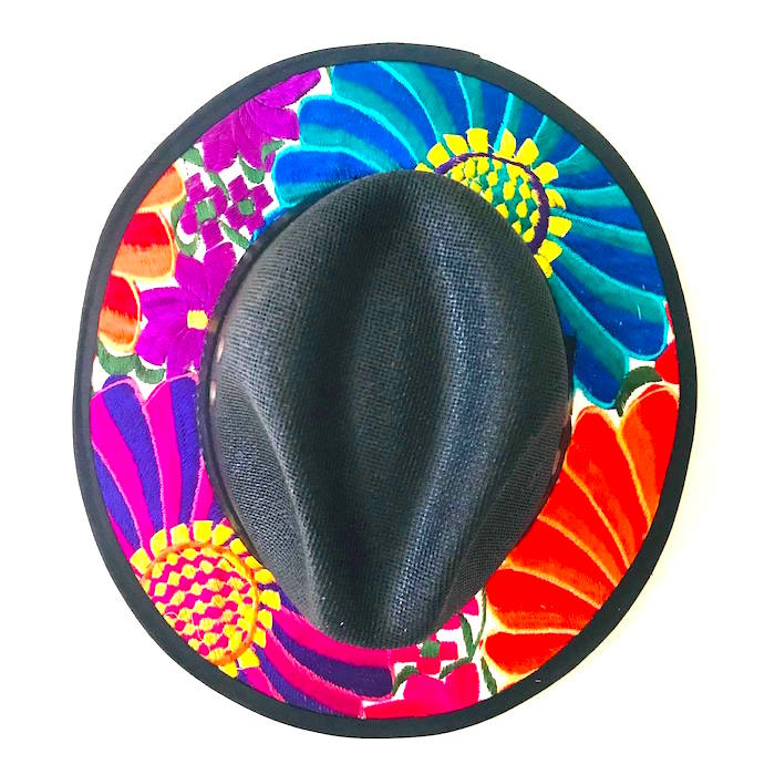 Sombreros Con Bordados Artesanales Mexicanos 