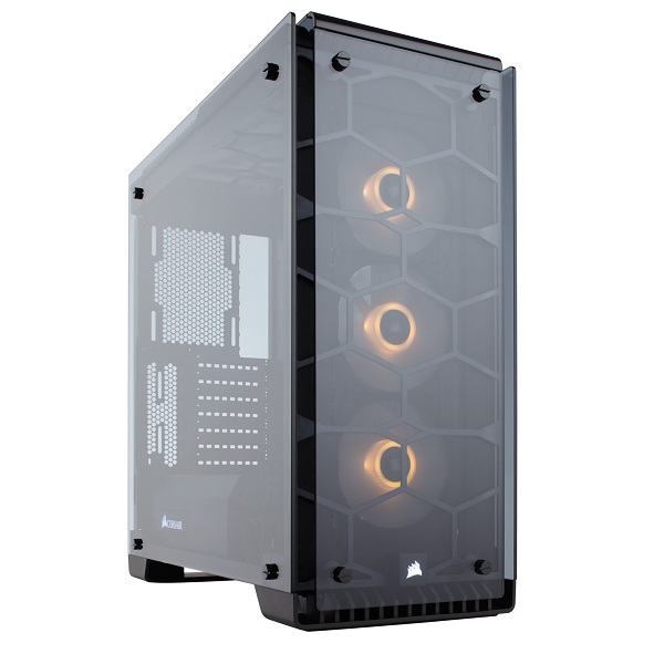 GABINETE CORSAIR CRYSTAL 570X RGB BK ATX USB 3.0 S/FTE (CC-9011098-WW)