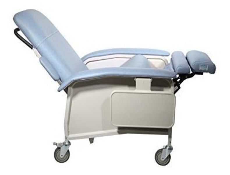 Sillón Para Hemodiálisis Con 2 Charolas Marca Drive Medical