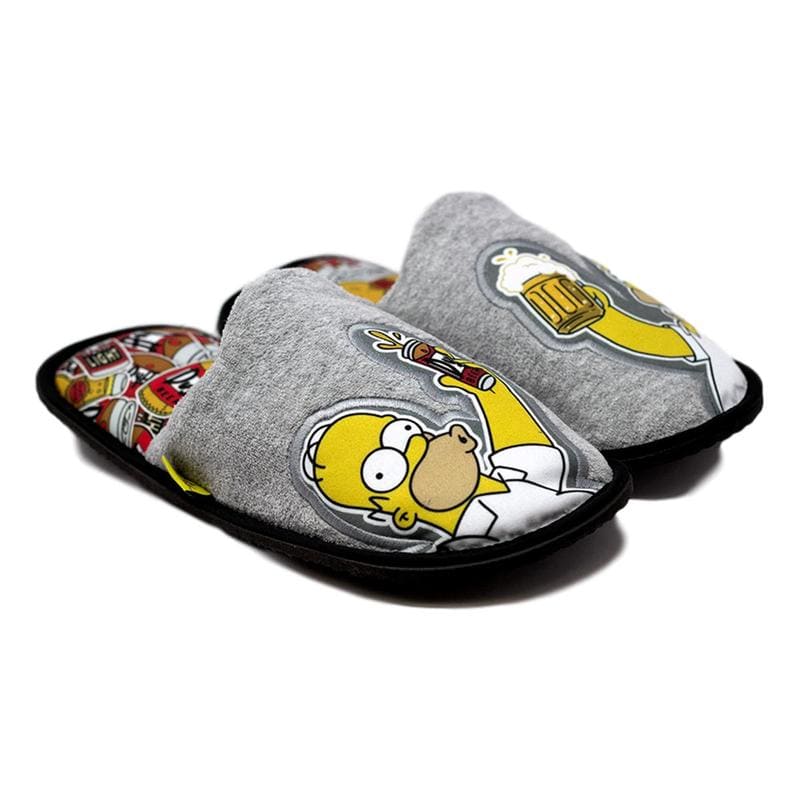 Pantufla Para Hombre Los Simpson De Homero Estilo Beer Duff