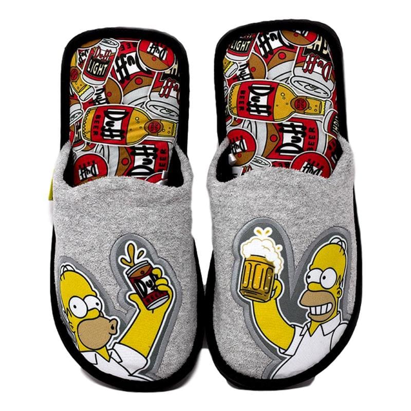 Pantufla Para Hombre Los Simpson De Homero Estilo Beer Duff