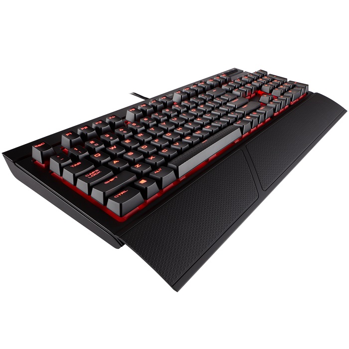 Teclado Corsair K68 Cherry MX Red Mecanico Gamer Español CH-9102020-SP