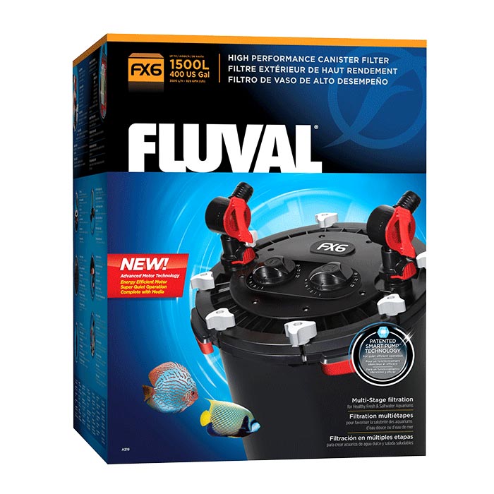Filtro Fluval Fx6 Para Acuarios De  Hasta1500 Lt 