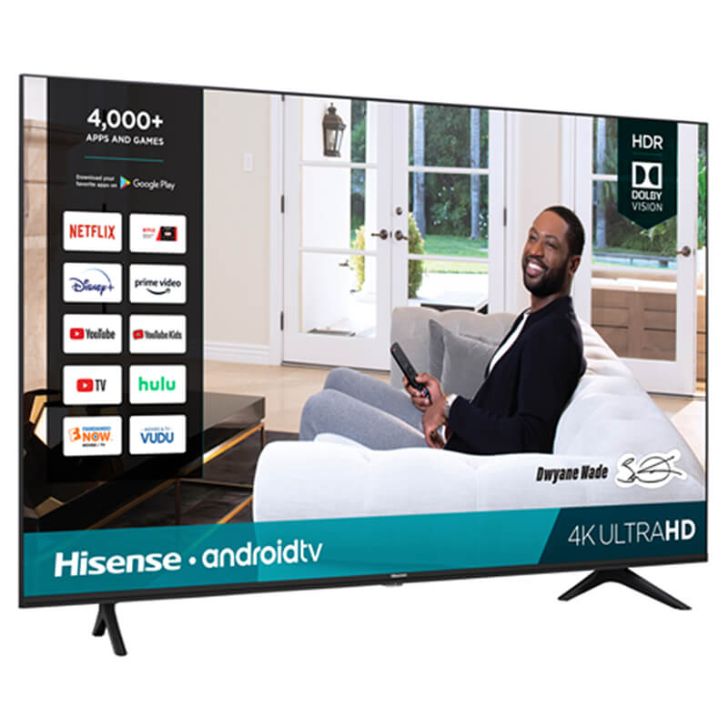 Smart Tv Hisense 55 Pulgadas Pantalla Led 4k Uhd Android REACONDICIONADO