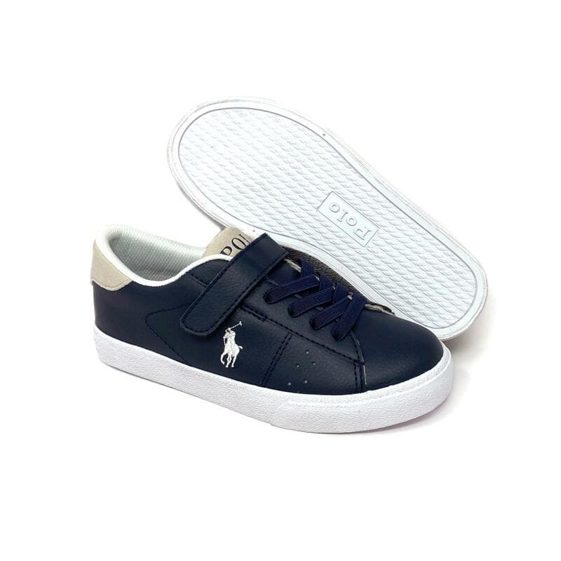 Tenis Casual Polo Ralph Lauren Niño Color Azul Marino