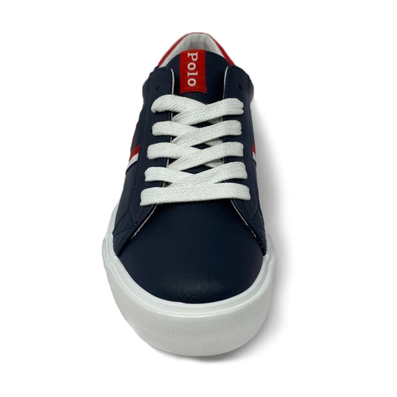Tenis Polo Ralph Lauren Unisex Color Azul Marino De Agujetas