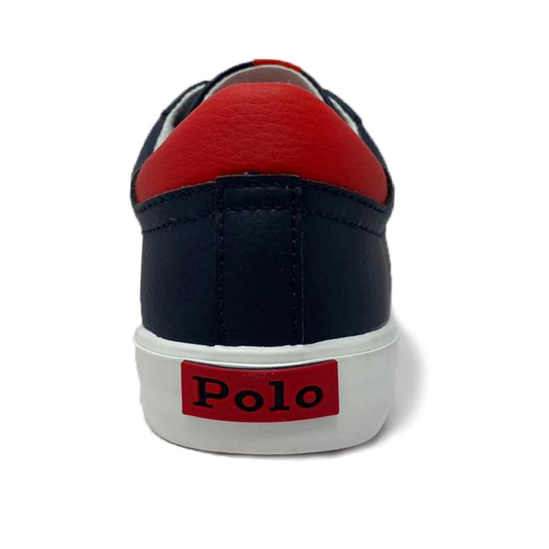 Tenis Polo Ralph Lauren Unisex Color Azul Marino De Agujetas