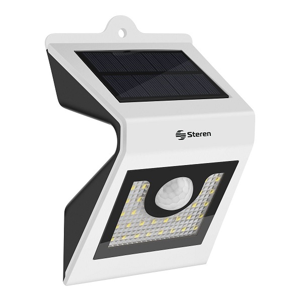 Mini Lámpara Led Sensor De Movimiento Celda Solar Steren