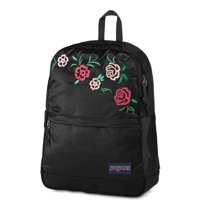 Mochila JANSPORT Mujer NEW STAKES Negro JS0A3P5P5Y7