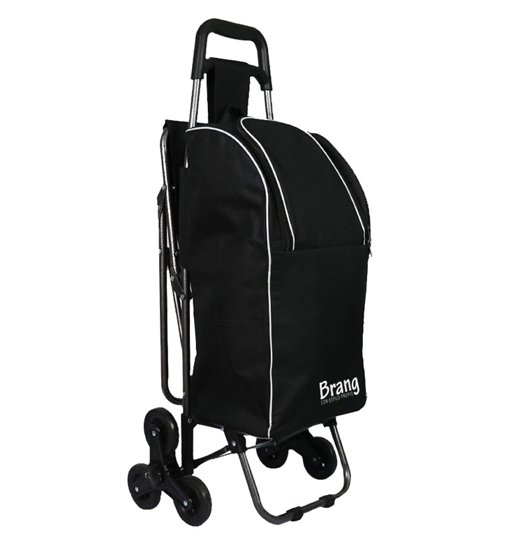 Bolsa hielera para carrito de mandado Negro Brang